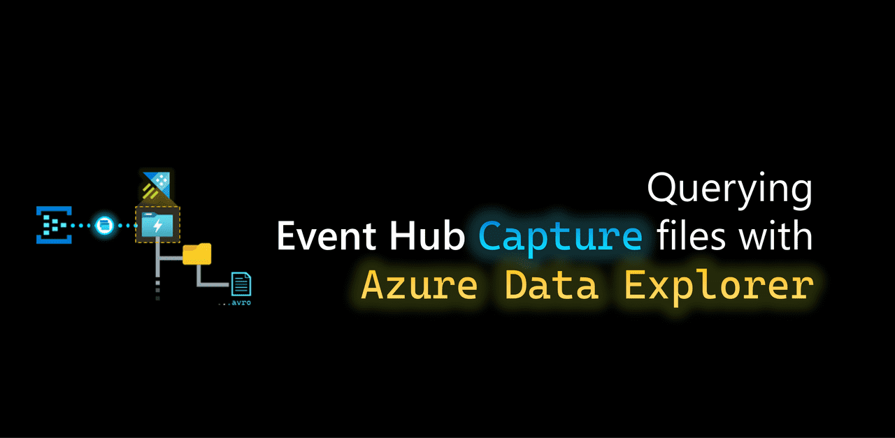 Querying event hub capture files with azure data explorer raki rahman