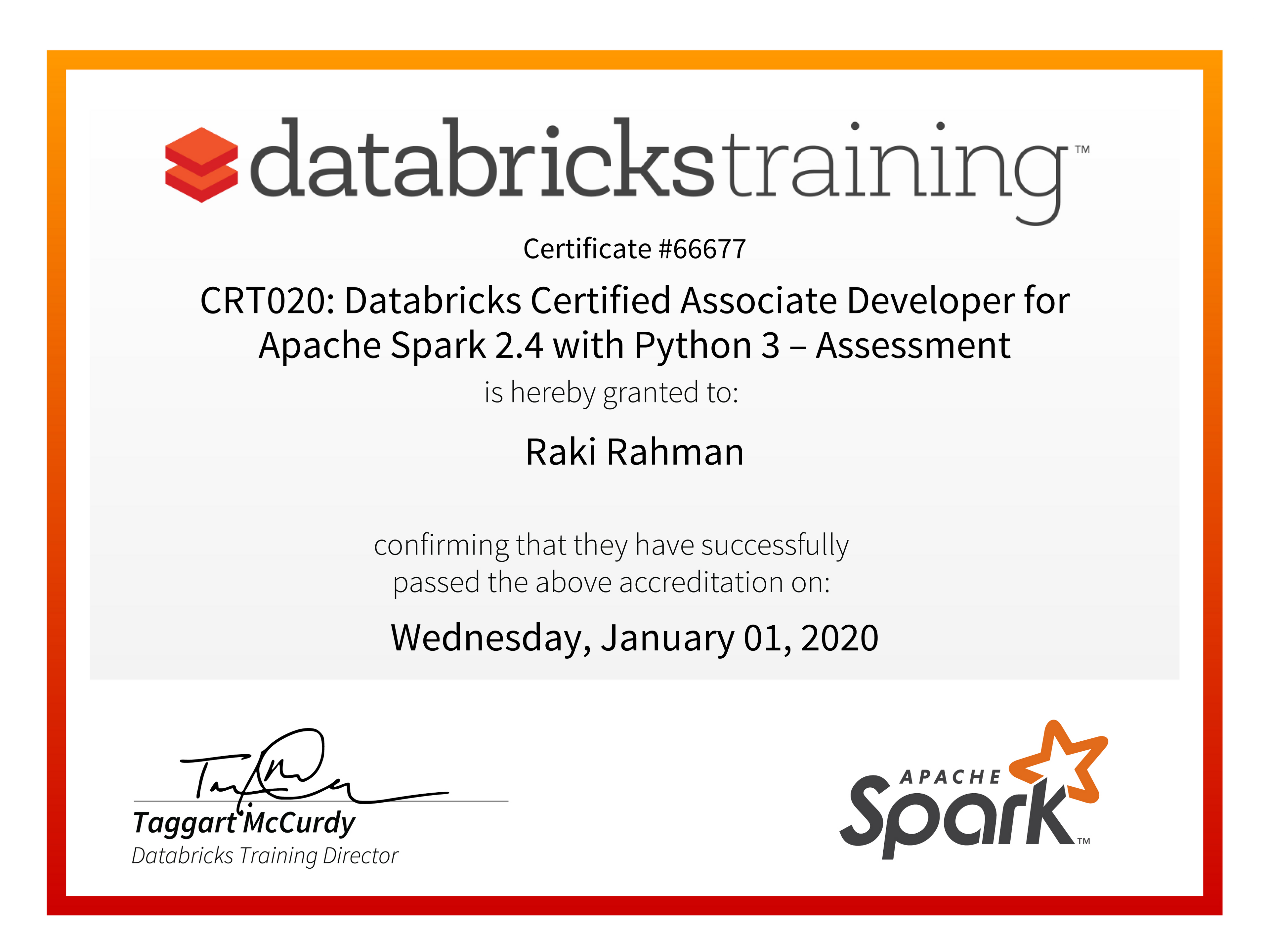 Spark Certification Study Guide - Part 1 (Core) | Raki Rahman