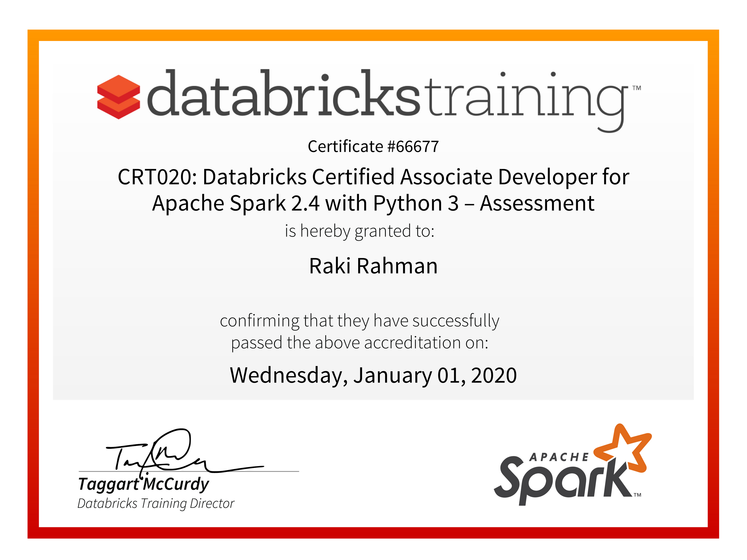 Spark Certification Study Guide - Part 1 (Core) | Raki Rahman